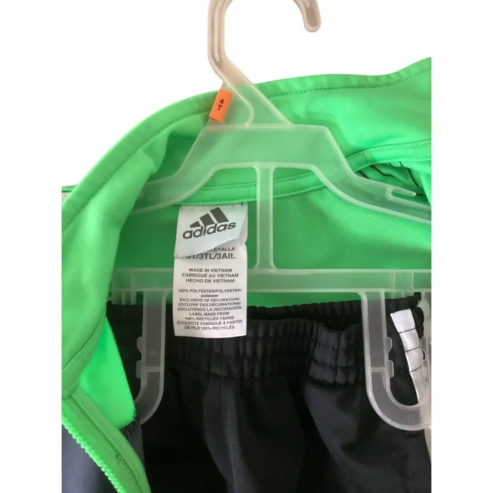 Adidas Warm Up Track Suit Boy/Toddler Size 4T Size * Description